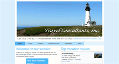 Desktop Screenshot of edentravelconsultants.com